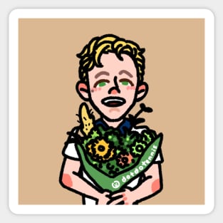 Shapo with flowers :3 Sticker